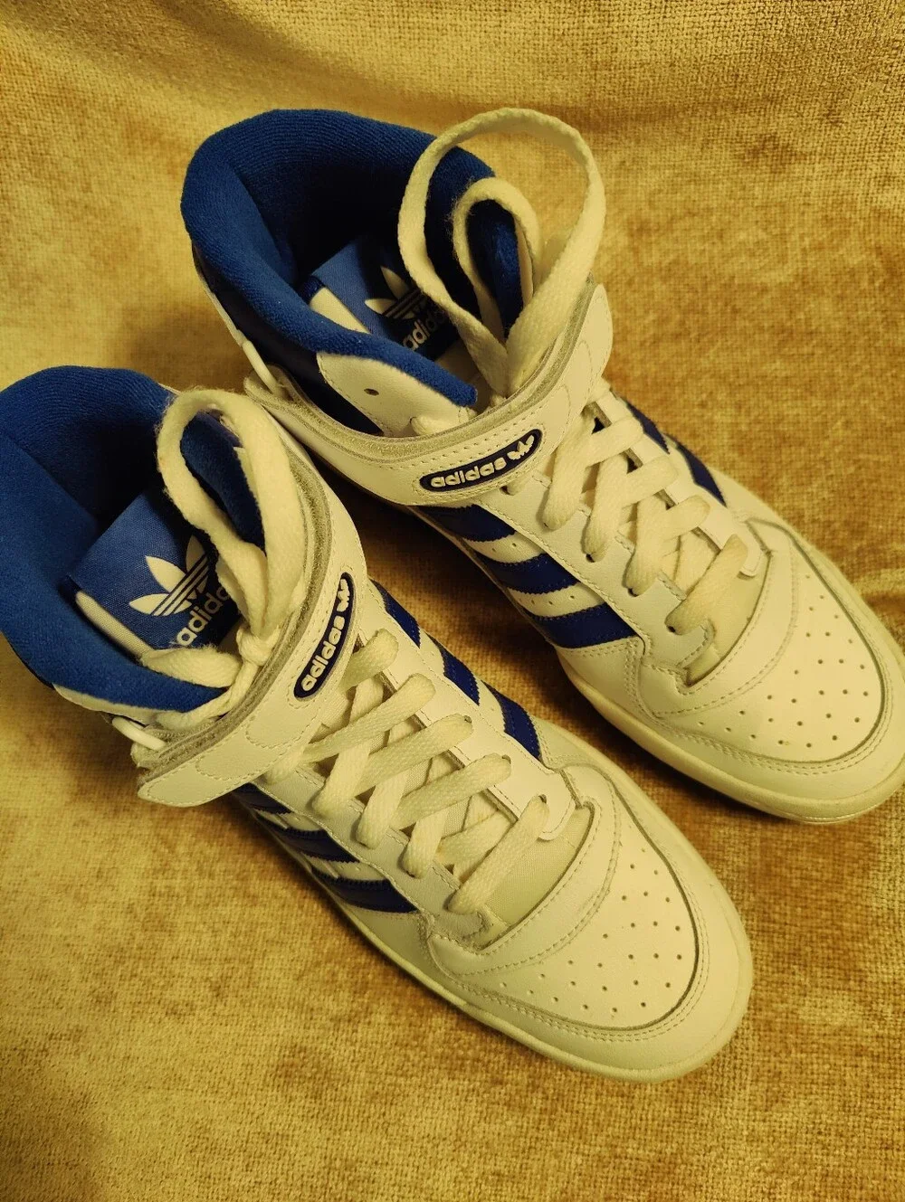 Adidas Forum Mid 84 OG – White/Royal Blue – Men’s Size 9.5